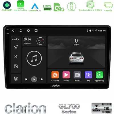 Clarion GL700 Series 8Core Android13 4+64GB Nissan Juke Navigation Multimedia Tablet 9" Με Carplay & Android Auto