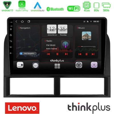 Lenovo Thinkplus Series 4Core Android15 2+32GB Jeep Grand Cherokee 1999-2004 Navigation Multimedia Tablet 9" Με Carplay & Androi