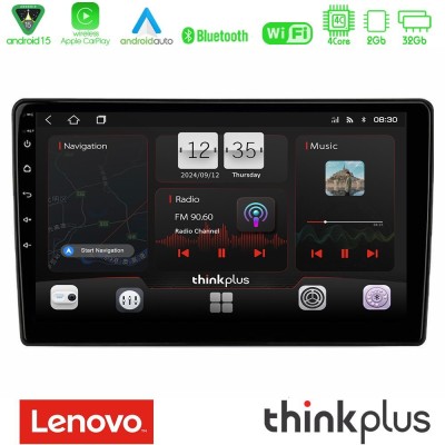 Lenovo Thinkplus Series 4Core Android15 2+32GB Opel Astra/Corsa/Antara/Zafira Navigation Multimedia Tablet 9" Με Carplay & Andro