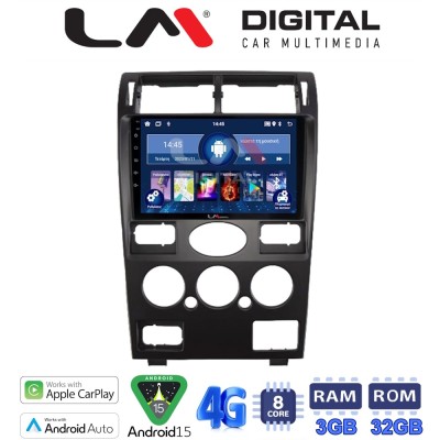 LM Digital - LM ZE8105 GPS Οθόνη OEM Multimedia Αυτοκινήτου για Ford Mondeo 2003  2006 (CarPlay/AndroidAuto/BT/GPS/WIFI/GPRS)