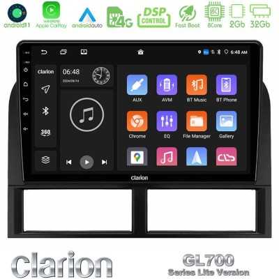 Clarion GL700 Lite Series 8Core Android11 2+32GB Jeep Grand Cherokee 1999-2004 Navigation Multimedia Tablet 9" Με Carplay & Andr