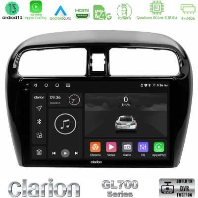 Clarion GL700 Series 8Core Android13 4+64GB Mitsubishi Space Star 2013-2016 Navigation Multimedia Tablet 9" Με Carplay & Android
