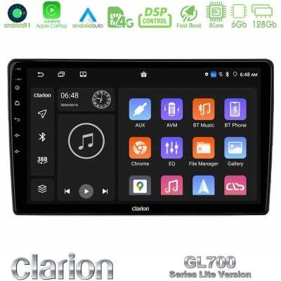 Clarion GL700 Lite Series Alfa Romeo Giulietta 2014-2021 8Core Android11 6+128GB Navigation Multimedia Tablet 10" Με Carplay & A